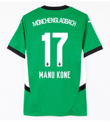 Borussia Monchengladbach Manu Kone #17 Udebanetrøje 2024-25 Kort ærmer